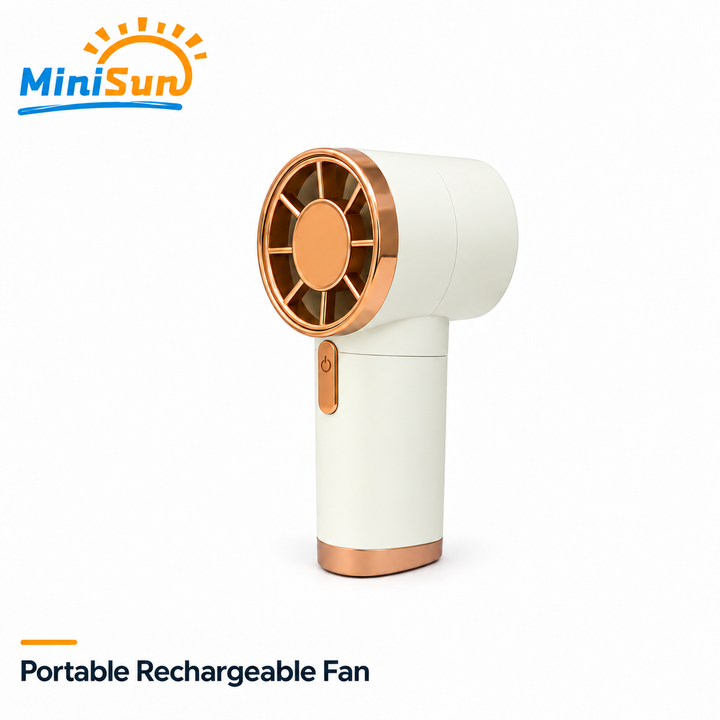 Portable rechargeable fan