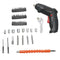 48 In 1 Cordless Electric Screwdriver Rechargeable Drill Driver Power Tool Bit Set