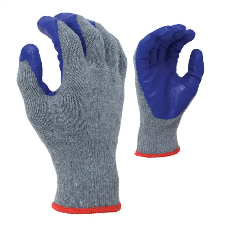 12 pairs/pack Work Gloves Rubber Latex Texture Coated Safety Gloves, Heavy Duty Mechanic Gloves with Grip Latex Coating Gardening and Work Nylon Nitrile Breathable Nitrile Foam Coated Utility Gloves for Insulated Grip Garden Work Gloves for Men Women