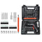 48 In 1 Cordless Electric Screwdriver Rechargeable Drill Driver Power Tool Bit Set