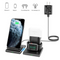 Seneo 3-in-1 Magnetic Wireless Charger for iPhone, Apple Watch, and Airpods Pro